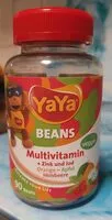 中的糖分和营养成分 Yaya beans