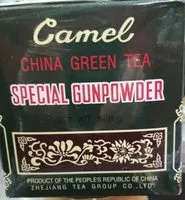 Sucre et nutriments contenus dans Camel china green tea