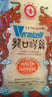 Sucre et nutriments contenus dans Lungkow vermicelli