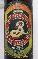 Количество сахара в Brooklyn Defender IPA