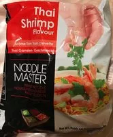 Zuckermenge drin Asian Noodles Crevettes Sauce Piquante