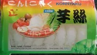 糖質や栄養素が Konnayaku