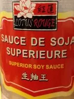 Sucre et nutriments contenus dans Lotus rouge