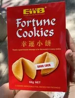 Quantité de sucre dans fortune cookies
