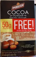 Sokerin määrä sisällä โกโก้ผง Cocoa Powder