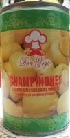 Suhkru kogus sees Champiñones
