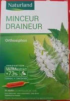 Sokerin määrä sisällä Orthosiphon minceur draineur