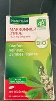 Sokerin määrä sisällä MARRONNIER D’INDE 1125 mg de graine