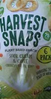 İçindeki şeker miktarı Harvest Snaps Sour Cream & Chive