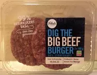 Cantidad de azúcar en Big Beef Burger