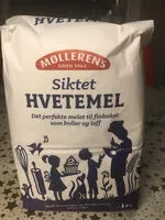Количество сахара в Siktet Hvetemel