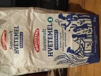 Количество сахара в Sammalt Hvetemel Grovmalt