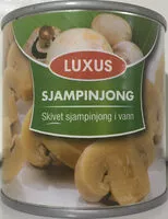 含糖量 Skivet sjampinjong i vann