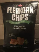 含糖量 Flerkorn Chips med jalapeño krydder