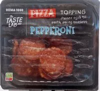 Zuckermenge drin Pizza Topping Pepperoni