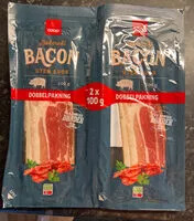 Cantidad de azúcar en Bøkerøkt bacon uten svor
