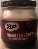 Zuckermenge drin Rødbeter i skiver