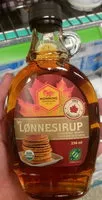 İçindeki şeker miktarı Lys Lønnesirup