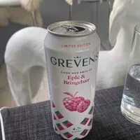 入っている砂糖の量 Eple og bringebær cider