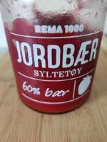 चीनी की मात्रा Jordbær Syltetøy