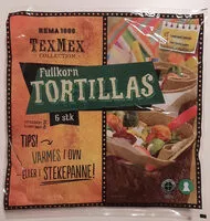 Zuckermenge drin Fullkorn tortilla wraps (25cm)