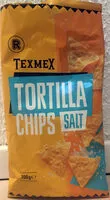 入っている砂糖の量 TexMex Tortilla Chips Salt