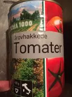 Zuckermenge drin Grovhakkede tomater