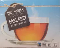 Jumlah gula yang masuk Earl Grey Fairtrade te
