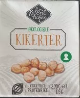 入っている砂糖の量 Økologiske kikkerter