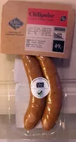 入っている砂糖の量 Chilipølse