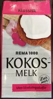 Zuckermenge drin Kokosmelk