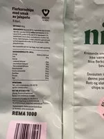 Sokerin määrä sisällä Flerekornchips