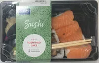 Jumlah gula yang masuk Sushi med laks