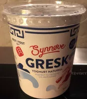 入っている砂糖の量 Gresk Yoghurt Naturell