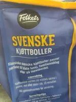 Cantidad de azúcar en Svenske Kjøttboller