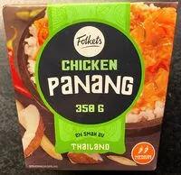Cantidad de azúcar en Folkets Chicken Panang