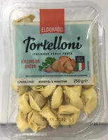 入っている砂糖の量 Tortelloni Kylling og Bacon