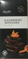 Suhkru kogus sees Kandisert appelsin Mørk sjokolade