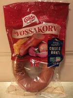 入っている砂糖の量 Vossakorv