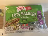 İçindeki şeker miktarı Go‘ & magrere grillpølser 10 stk
