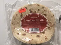 入っている砂糖の量 Lomper 10 stk