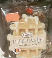 入っている砂糖の量 Belgisk vaffel