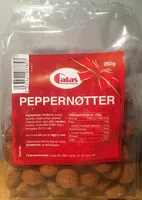 İçindeki şeker miktarı Peppernøtter