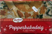 入っている砂糖の量 Pepperkakedeig