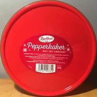 入っている砂糖の量 Pepperkaker