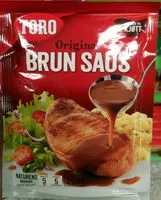 चीनी की मात्रा Brun Saus