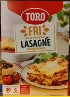 चीनी की मात्रा Glutenfri Lasagna Familiepakning