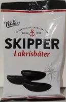 Jumlah gula yang masuk Skipper Lakrisbåter