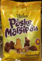 Jumlah gula yang masuk Påskemarsipan