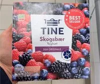 Sokerin määrä sisällä Tine Skogsbaer Youghurt